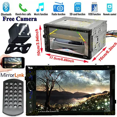 $107.76 • Buy Estereo De Pantalla Para Coche Carro CD DVD MP3 Tf Usb Aux Subwoofer Con CáMara