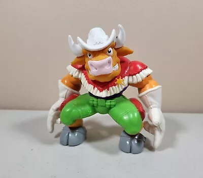 Vintage 1991 Wild West Cowboys Of Moo Mesa Moo Montana Cowboys Action Figure • $12.50