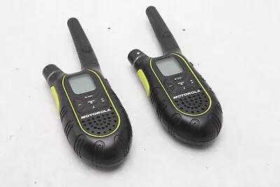 Pair Motorola TalkAbout SX700 2-Way Radio 12-Mile Range 22-Channel (LT5) C52 • $18.99