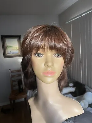 $500 • Buy Beautiful Reddish Brown Human Hair Sheitel/Wig