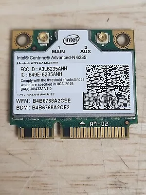 ✔️Samsung NP900X4C WLAN Mini PCI Express Card Wifi Centrino Advanced N 6235 • $7
