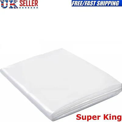 £6.95 • Buy Super King Size Bed Heavy Duty Mattress Protector Dust Cover Storage Bag