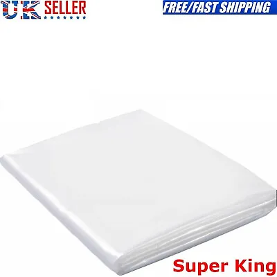 Super King Size Bed Heavy Duty Mattress Protector Dust Proof Cover Storage Bag • £5.95