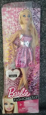 Barbie Fashionistas Pink And Silver Metallic Dress 2012 Life In Dream House NIB • $89.95