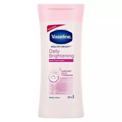 Vaseline Healthy Bright White UV Lightening Body Lotion NEW 100ml  FREE FASTSHIP • $16.14