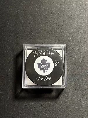 Ron Ellis Toronto Maple Leafs Autographed Hockey Puck Inscribed  67  Cup • $22