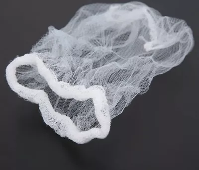 Kitchen Drain Filter Net Bags Mesh Residue Hair Sink Garbage Strain Bag 100 PCs • £5.75