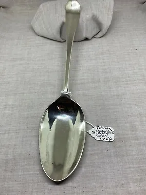 A Superb George III S/Silver O.E. Pat Serving Spoon T.W. Chawner HM London 1764 • £59.95