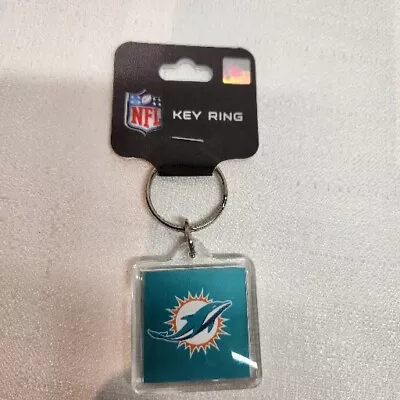 Miami Dolphins NFL Licensed Keychain Key Ring  • $9.42