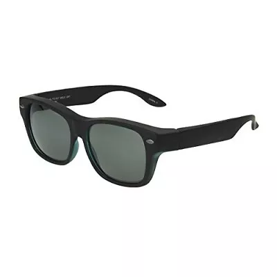 Foster Grant Solar Shield Polarized Fit Over Sunglass M/L Black Frame-Grey Lens • $9.99