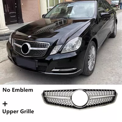 Fit For E550 E350 E-Class Coupe Diamond Silver Grille 2010-2013 AMG Look Style • $83.98