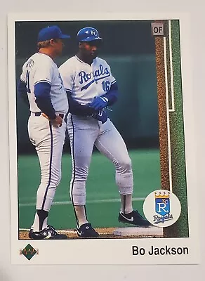 1989 Upper Deck Baseball Bo Jackson Kansas City Royals #221 • $1.50