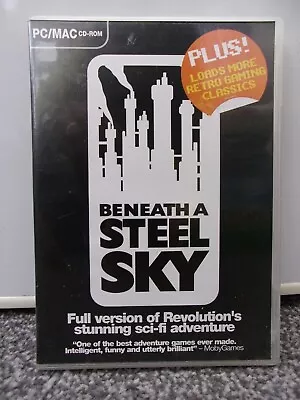 2004 RETRO GAMER: Beneath A Steel Sky PC/MAC CD-ROM • £15.15