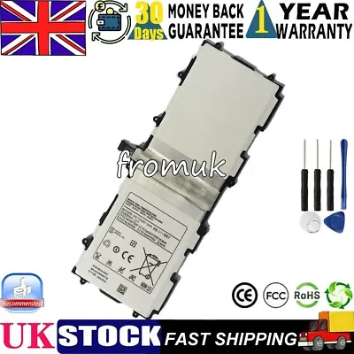 Battery For Samsung Galaxy Tab 2 10.1 Tablet GT-P5100 GT-P5110 GT-N8000 GT-P5113 • £15.66