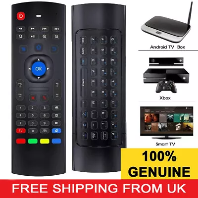 MX3 Wireless 2.4G Remote Control Keyboard Air Mouse For MXQ Android XBMC TV Box • £7.99