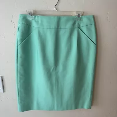 NEW! J CREW The Pencil Skirt Women’s Size 8 Mint Green • $21.99