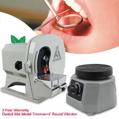 Dental Lab 500W Wet Model Shaping Trimmer Trimming Machine JT-19 W/ 4  Vibrator • $425