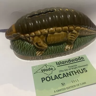 Wade Dinosaur Money Box ~ Polacanthus ~ Number 1011 Excellent And Super Rare • £24.99