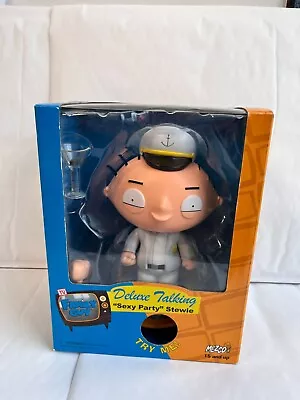 Bnib Mezco Family Guy Sexy Party Stewie Griffin Deluxe Talking Action Figure 8  • £45.99