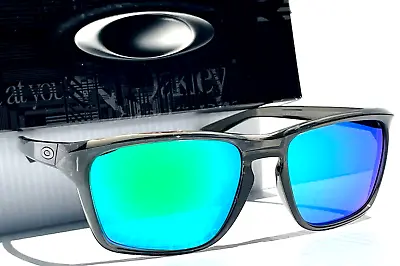 NEW Oakley SYLAS Grey Smoke POLARIZED Galaxy Jade Mirror Lens Sunglass 9448 • $118.86