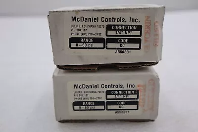 McDANIEL CONTROLS AB50831 PRESSURE GAUGE #K-2241 • $31.99