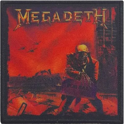 £4.89 • Buy MEGADETH Peace Sells : Printed SEW-ON PATCH 100% Official Licensed Merch