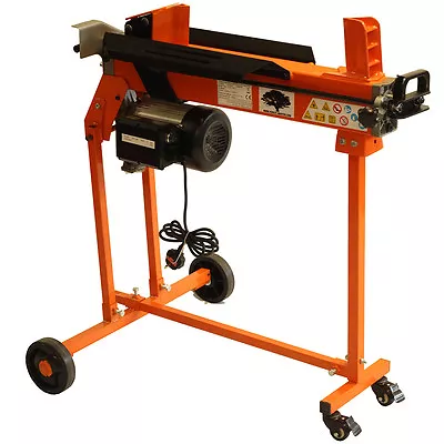 Heavy Duty 7 Ton Electric Log Splitter Hydraulic With Caster Stand & Duoblade • £465.95