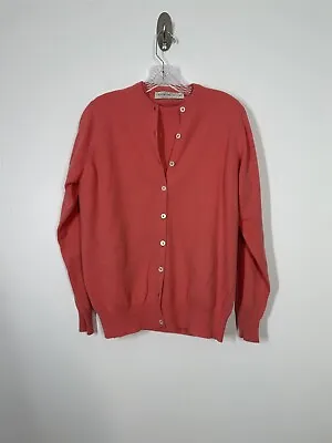 $29.99 • Buy Vtg Cashmere Studio Pink Scotland Pure Cashmere Set Womens Sweater