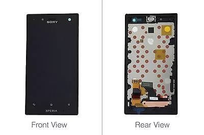 Genuine Sony LT26w Xperia Acro S Black LCD Screen & Digitizer - 1266-0987 • £4.95