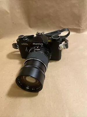 Mamiya Nc1000s 35mm Camera With A Mamiya Sekor F=135mm CS 52 1:2.8 Lens • $24.99