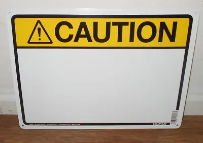 Hillman 10  X 14  Make Your Own Caution Sign • $6.50
