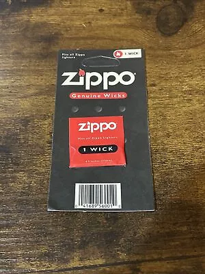 Genuine Zippo Replacement Wick 1 Pack Wicks NEW USA • $6.95