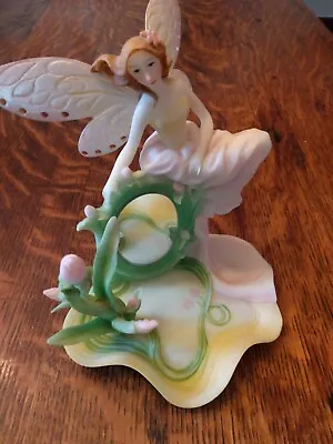 Vintage Art Nouveau Style Fairy Jewelry Organizer Trinket Dish Cottagecore • $20