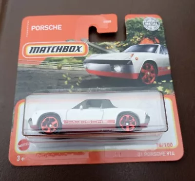 Matchbox 1971 Vw Porsche 914 New Sealed On Short Card • $4.42