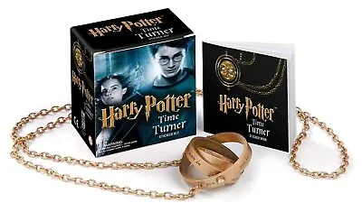 Harry Potter Time Turner Necklace Hourglass Rotating Rings Sticker Kit Wizard • $23.96