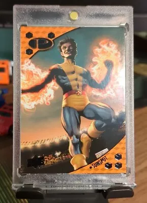 2017 Upper Deck Marvel Premier Sunspot Black Foil 5/5 • $165.26