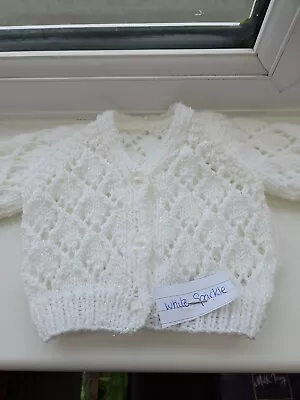 Hand Knitted Baby Cardigans • £5