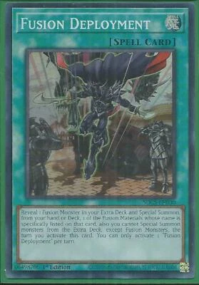 $2.95 • Buy Yugioh - Fusion Deployment - SDCS-EN030 - Super Rare - 1st Edition NM