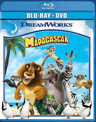 Madagascar (Blu-ray/DVD 2010 2-Disc Set Canadian) Bilingual • $5.11