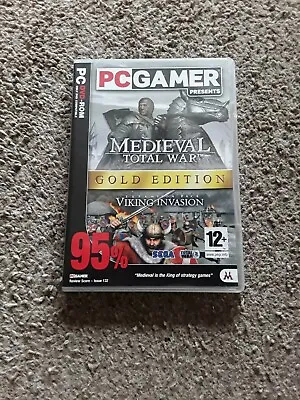 Medieval Total War Gold Edition Pack Viking Invasion PC DVD ROM Freepost  • £3.75