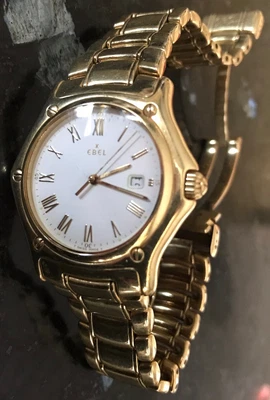 £9995 • Buy EBEL 911 18ct 18k Gold Mens Watch 136grams With Jewellers Valuation £20,000+ VGC