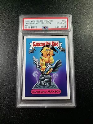 PSA 10 Handsome Marilyn Manson Beautiful People Spoof Garbage Pail Kids Card • $66.22