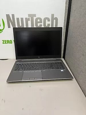 HP ZBook 15 G5 15.6  I5-8300H 2.3GHz 16GB/256GB M2 SSD Ubuntu Laptop + AC • $157.49