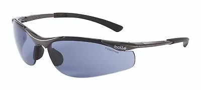 £12.99 • Buy Bolle CONTPSF Safety Glasses BOLLE CONTOUR Anti-Scratch And Anti-Fog Smoke Lens