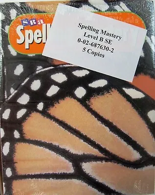 $106.55 • Buy Spelling Mastery Level B By Sharon Sicinski-Skeans 1998 Paperback 5 Books New