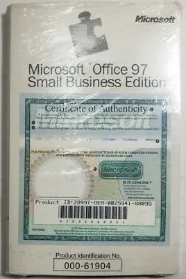 Office 97 Small Business OEM Version. New. With Word 97 & Excel 97 & Publisher • $29.99