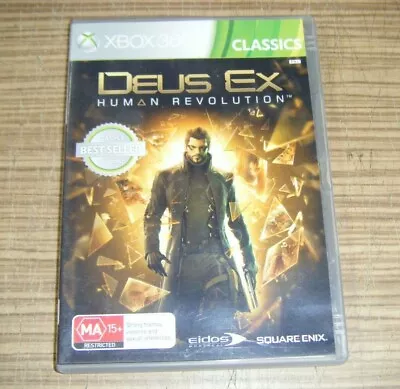 Xbox 360 Game - Deus Ex: Human Revolution (Classics) • $9.99