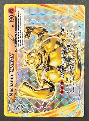 Machamp BREAK 60/108 XY Evolutions Rare Holo Pokemon Card - NM • £3.65