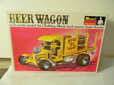 1967 Monogram Mack Beer Wagon Original Issue Built Up Model Kit With Box • $49.99