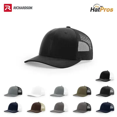 Richardson 112+ Adjustable Snapback Trucker Hat Plus R-Flex Stretch Sweatband • $13.75